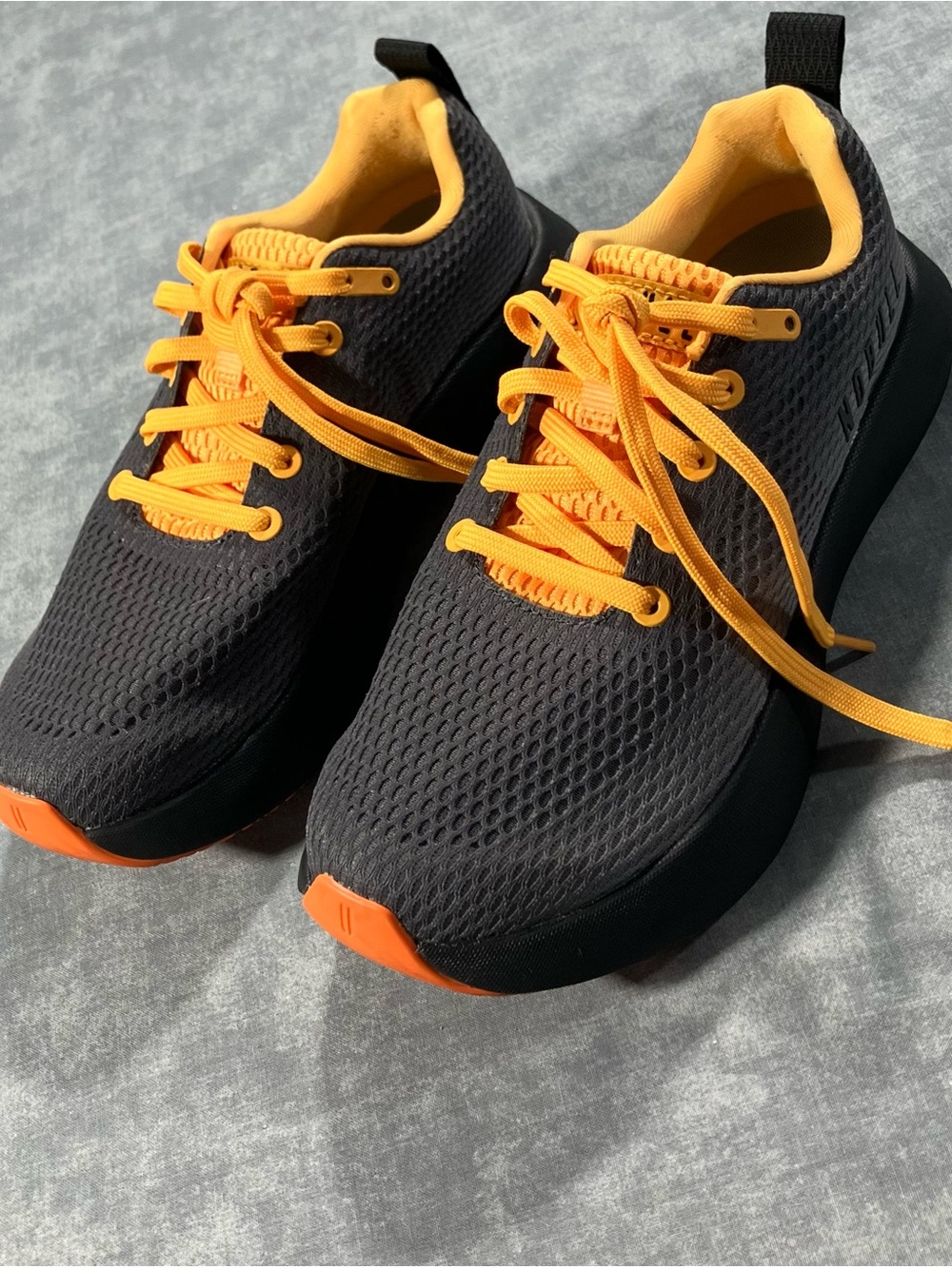 NOBULL Runner Drive 2 Gray Orange Women’s 8 – Lightly Worn - Picture 2 of 6